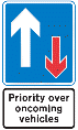 Priority sign